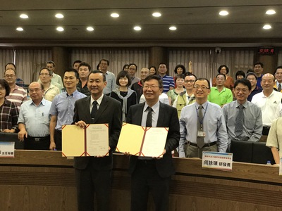 1060331-與高雄市大寮區公所「締結社區教育夥伴策略聯盟儀式」