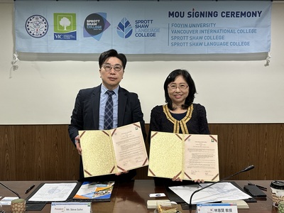 溫哥華國際學院校長及代表來訪圖片